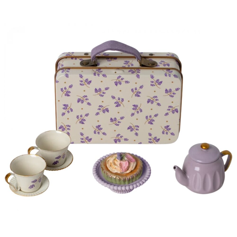 Maileg – Madelaine Afternoon Tea set – Purple